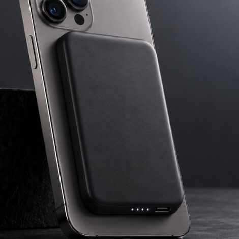 Power bank magnetico eSTUFF 5000mAh per iPhone con ricarica wireless